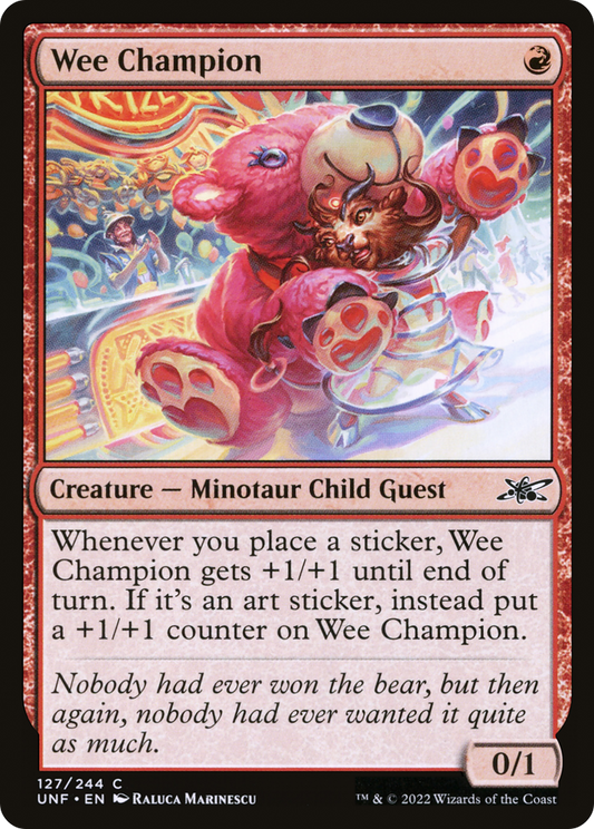 Wee Champion (UNF-127) - Unfinity Foil