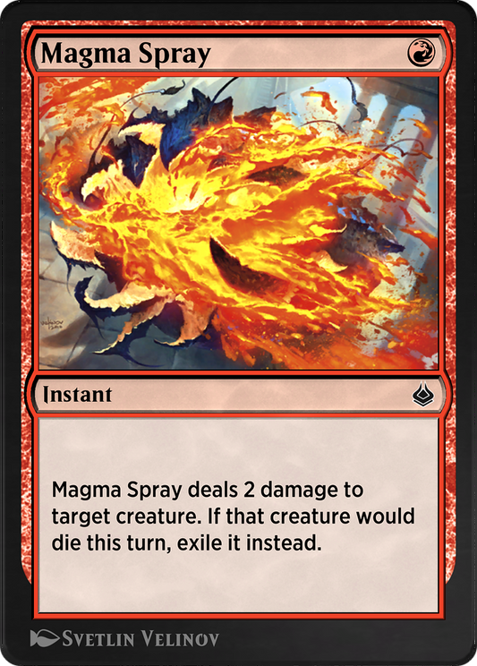 Magma Spray (AKR-164) - Amonkhet Remastered