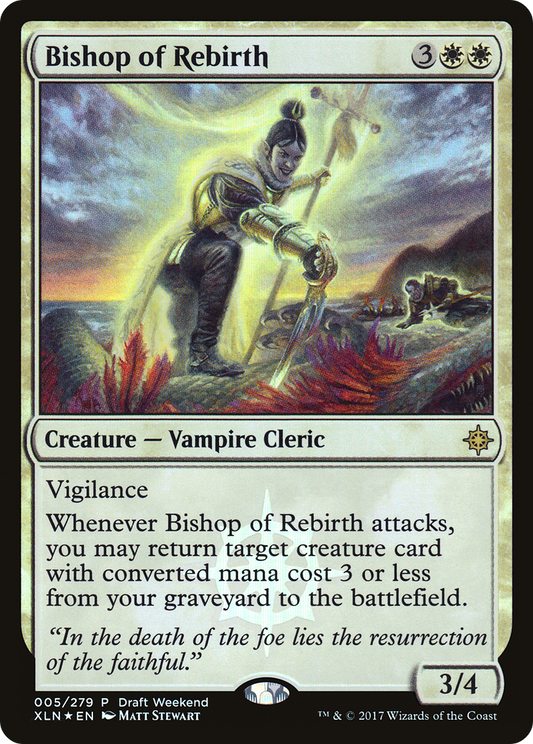 Bishop of Rebirth (PXLN-005) - Ixalan Promos Foil