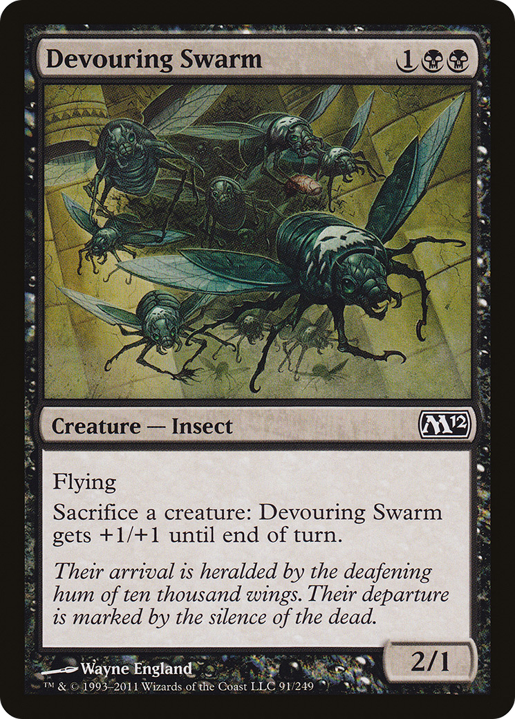 Devouring Swarm (M12-091) - Magic 2012