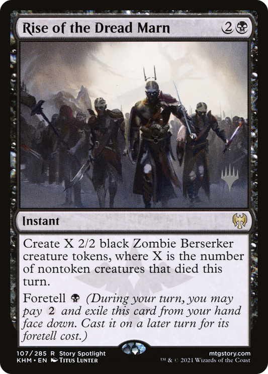 Rise of the Dread Marn (PKHM-107P) - Kaldheim Promos