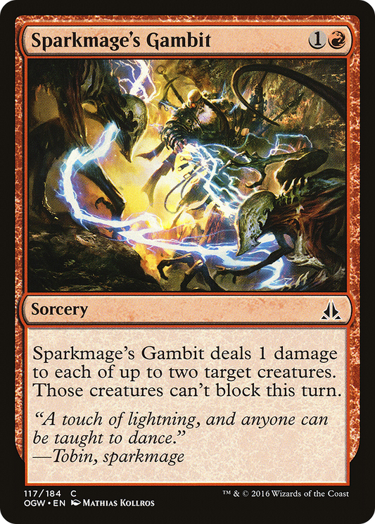 Sparkmage's Gambit (OGW-117) - Oath of the Gatewatch Foil