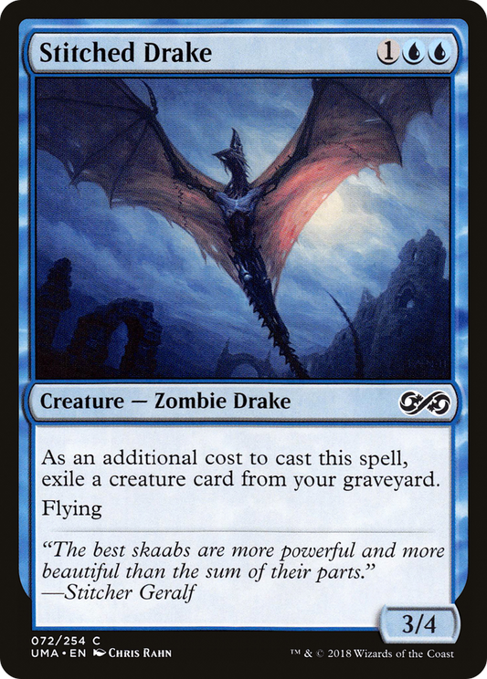 Stitched Drake (UMA-072) - Ultimate Masters Foil