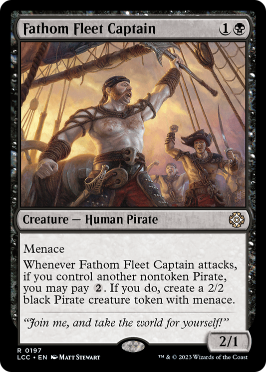 Fathom Fleet Captain (LCC-197) - The Lost Caverns of Ixalan Commander