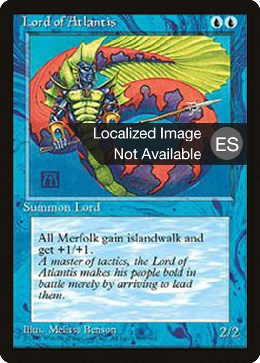 Lord of Atlantis (4BB-082) - Fourth Edition Foreign Black Border