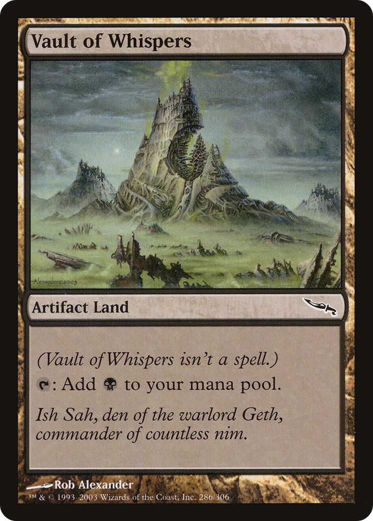 Vault of Whispers (MRD-286) - Mirrodin Foil