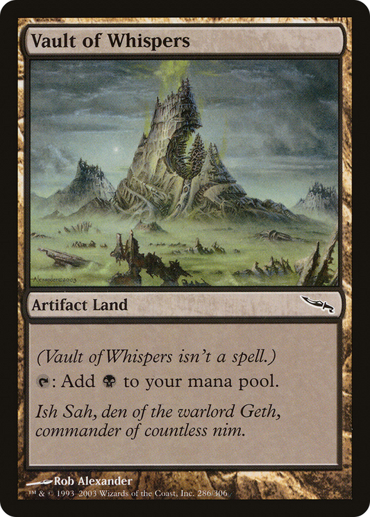 Vault of Whispers (MRD-286) - Mirrodin