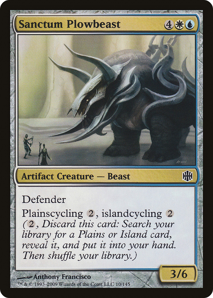 Sanctum Plowbeast (ARB-010) - Alara Reborn Foil