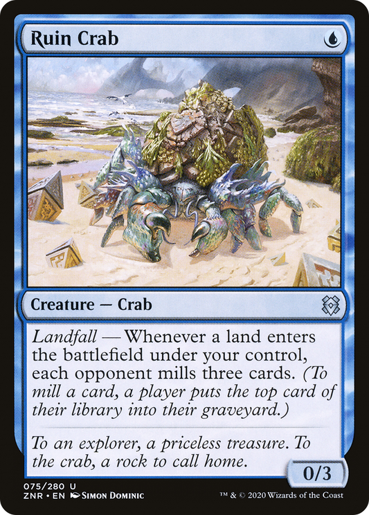 Ruin Crab (ZNR-075) - Zendikar Rising