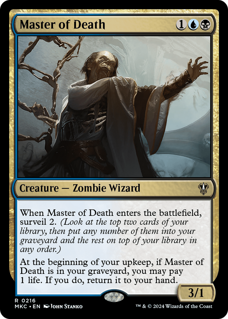 Master of Death (MKC-216) - Murders at Karlov Manor Commander