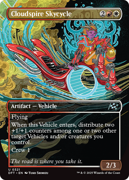 Cloudspire Skycycle (Borderless)  (Borderless)(DFT-321) - Aetherdrift
