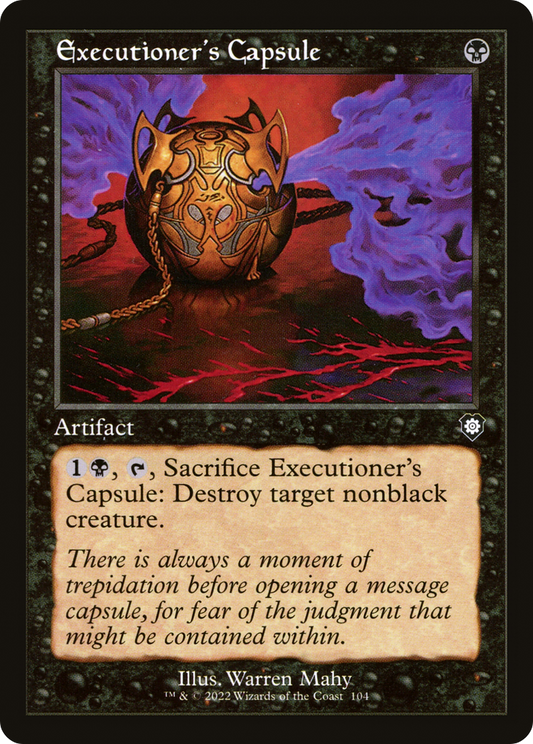 Executioner's Capsule (Retro Frame) (BRC-104) - The Brothers' War Commander