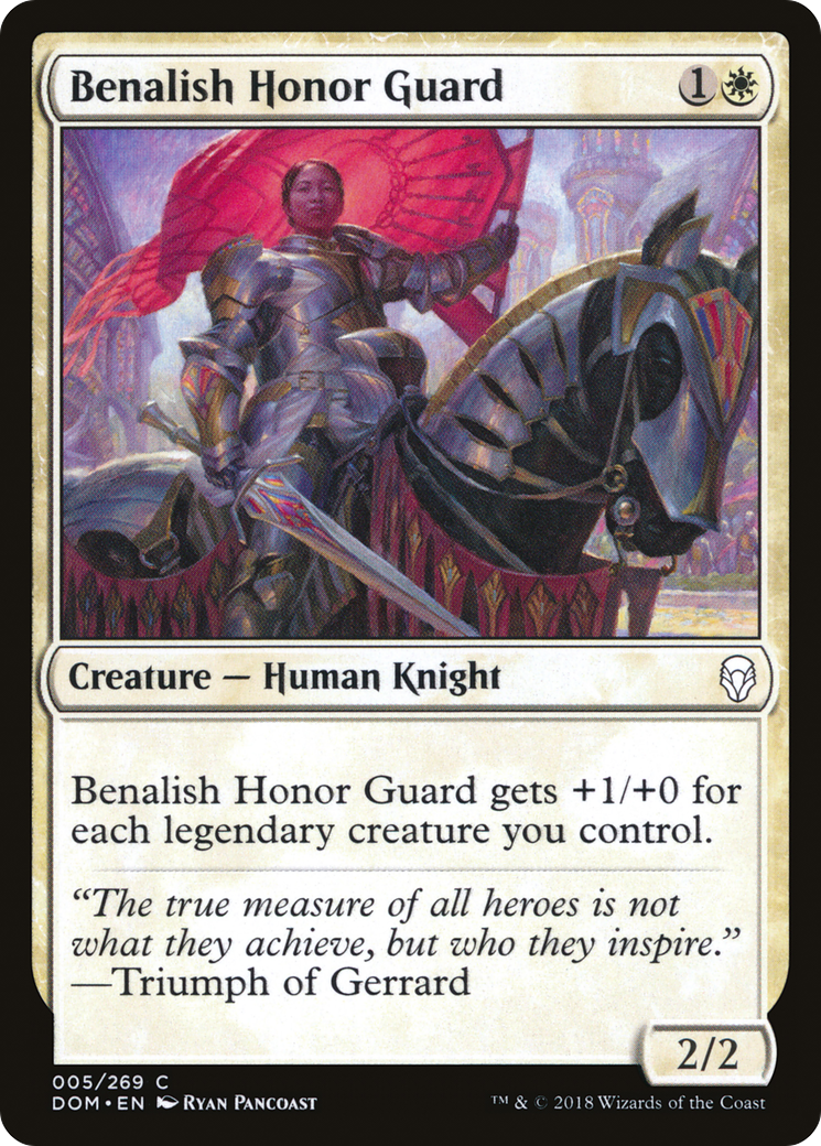 Benalish Honor Guard (DOM-005) - Dominaria