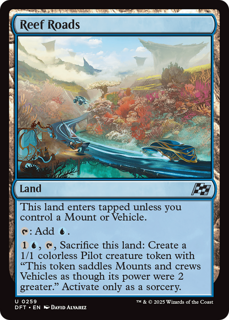 Reef Roads  (DFT-259) - Aetherdrift Foil