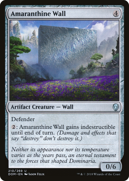 Amaranthine Wall (DOM-210) - Dominaria