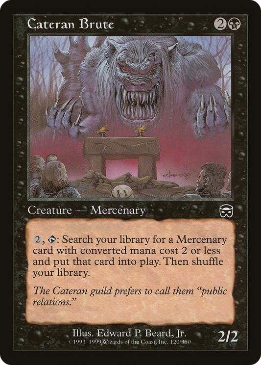 Cateran Brute (MMQ-120) - Mercadian Masques