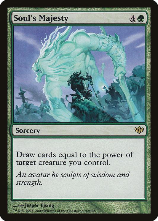 Soul's Majesty (CON-092) - Conflux Foil