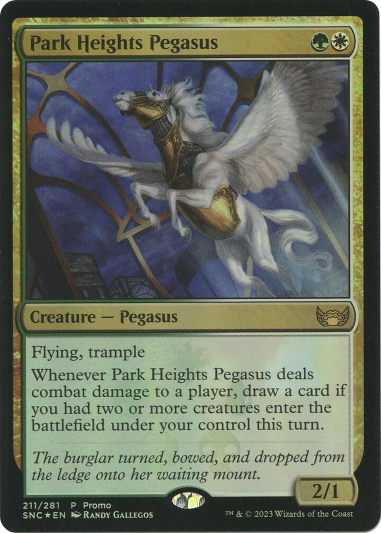 Park Heights Pegasus (PMEI-211) - Media Inserts Foil