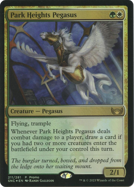 Park Heights Pegasus (PMEI-211) - Media Inserts Foil