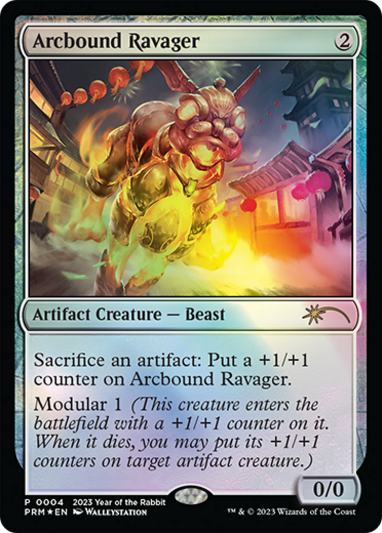 Arcbound Ravager (PL23-006) - Year of the Rabbit 2023 Foil