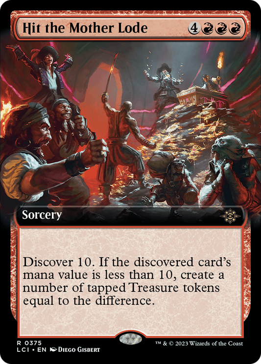 Hit the Mother Lode (Extended Art) (LCI-375) - The Lost Caverns of Ixalan: (Extended Art)