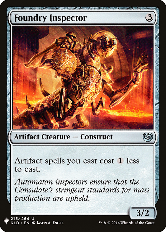 Foundry Inspector (LIST-KLD-215) - The List