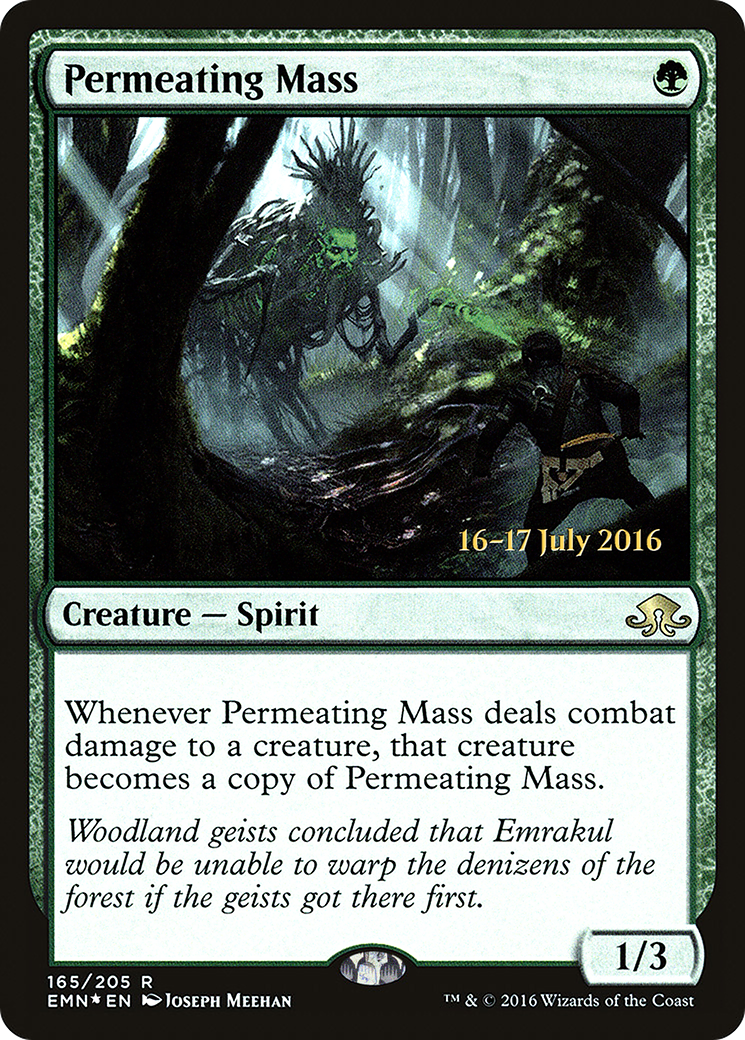 Permeating Mass (PRE-165S) - Eldritch Moon Promos (Prerelease) Foil