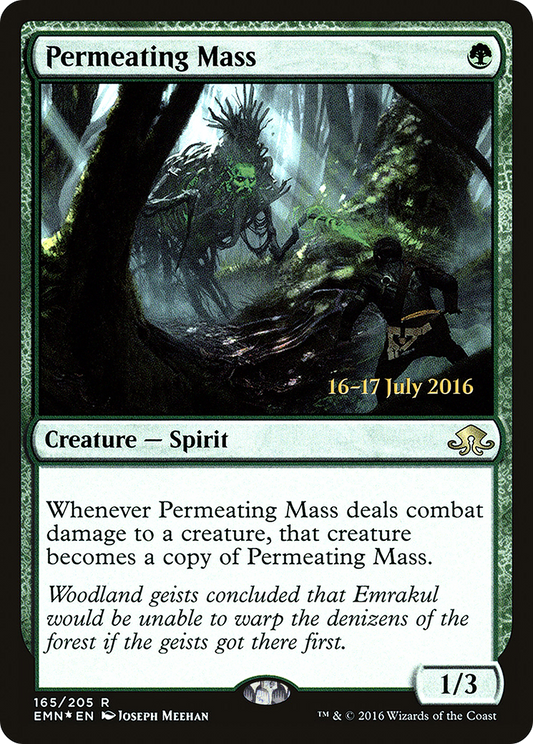 Permeating Mass (PEMN-165S) - Eldritch Moon Promos Foil