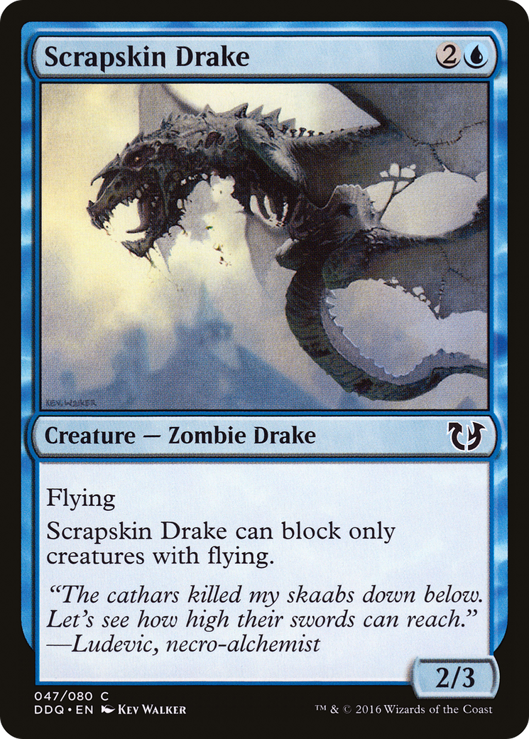 Scrapskin Drake (DDQ-047) - Duel Decks: Blessed vs. Cursed