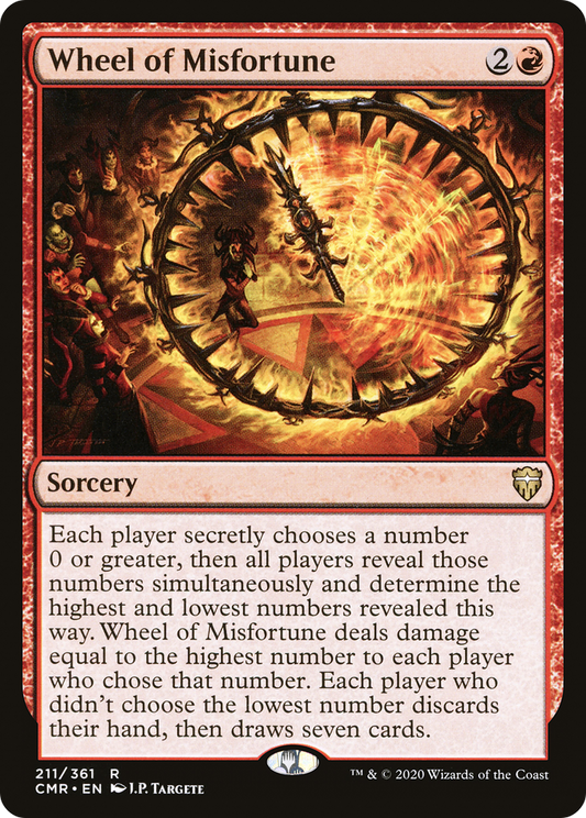 Wheel of Misfortune (CMR-211) - Commander Legends Foil