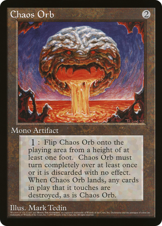 Chaos Orb (O90P-001) - Oversized 90's Promos