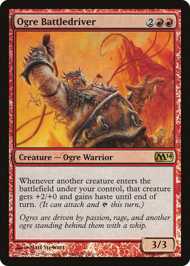 Ogre Battledriver (PDP14-002) - Duels of the Planeswalkers 2014 Promos  Foil