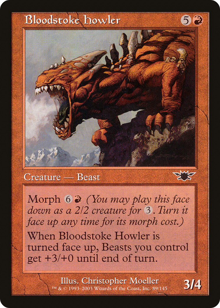 Bloodstoke Howler (LGN-089) - Legions Foil