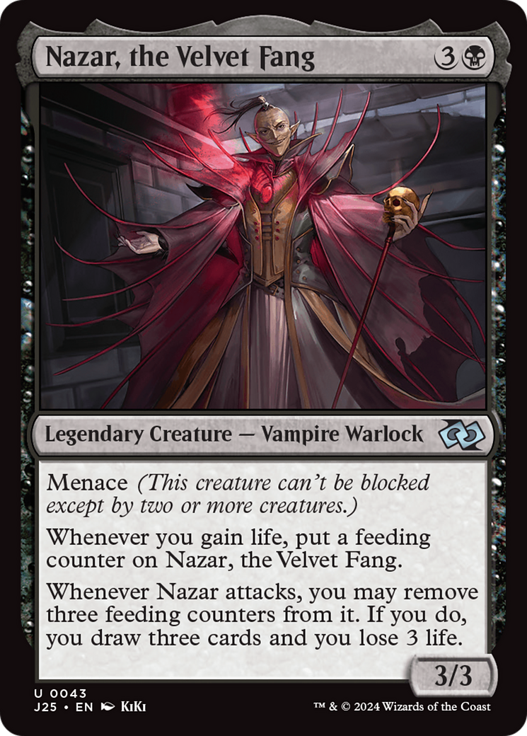 Nazar, the Velvet Fang (J25-043) - Foundations Jumpstart