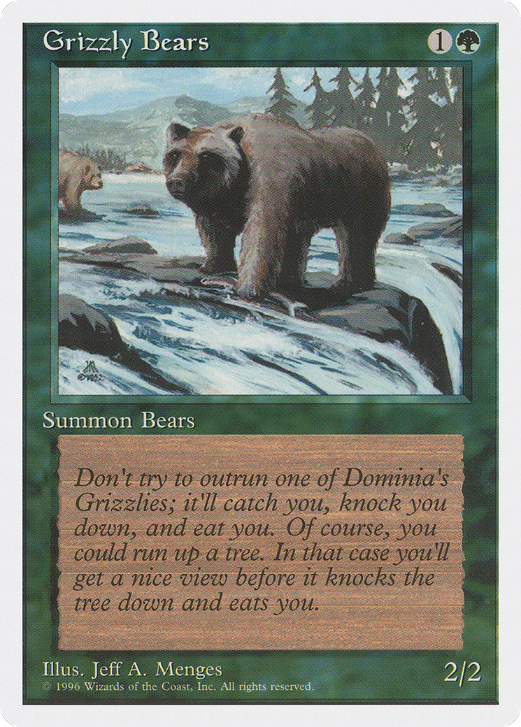 Grizzly Bears (ITP-042) - Introductory Two-Player Set