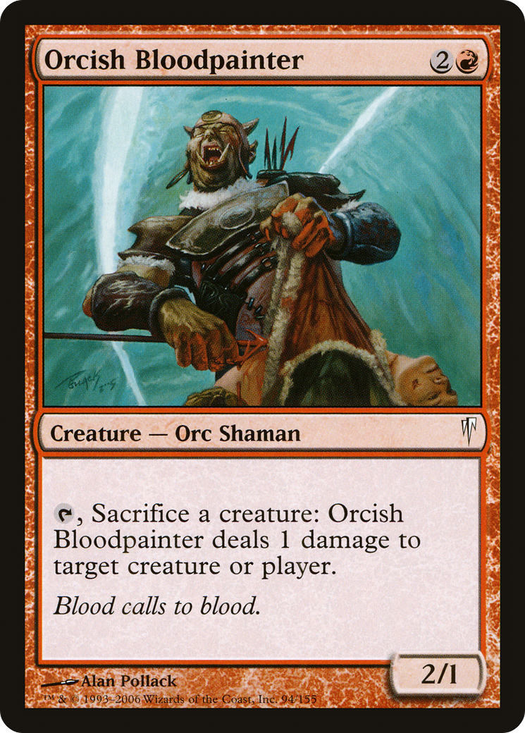 Orcish Bloodpainter (CSP-094) - Coldsnap Foil