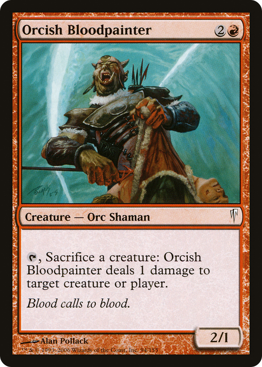 Orcish Bloodpainter (CSP-094) - Coldsnap Foil