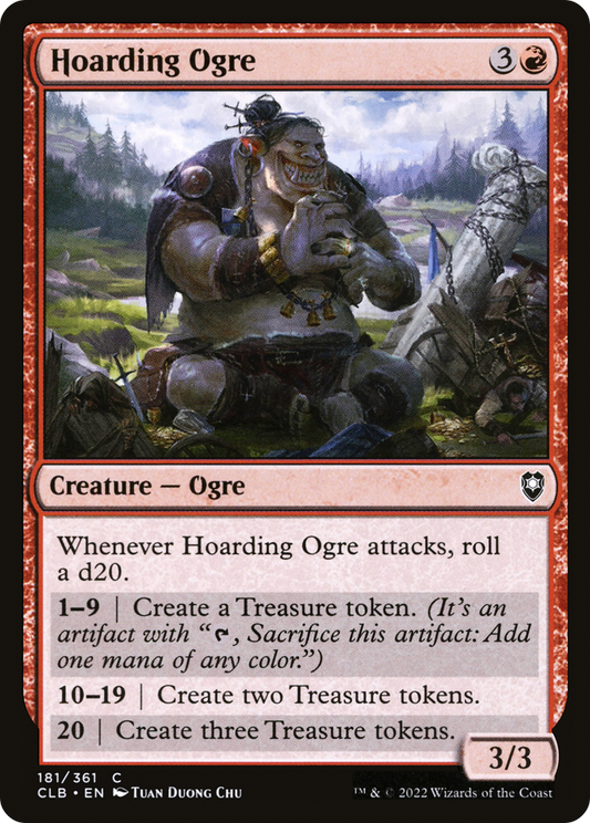 Hoarding Ogre (CLB-181) - Commander Legends: Battle for Baldur's Gate
