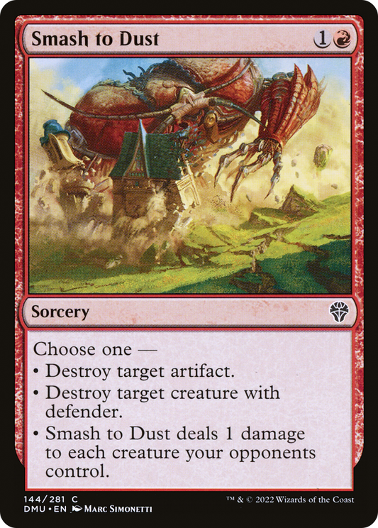 Smash to Dust (DMU-144) - Dominaria United Foil