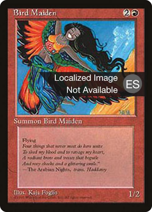 Bird Maiden (4BB-177) - Fourth Edition Foreign Black Border