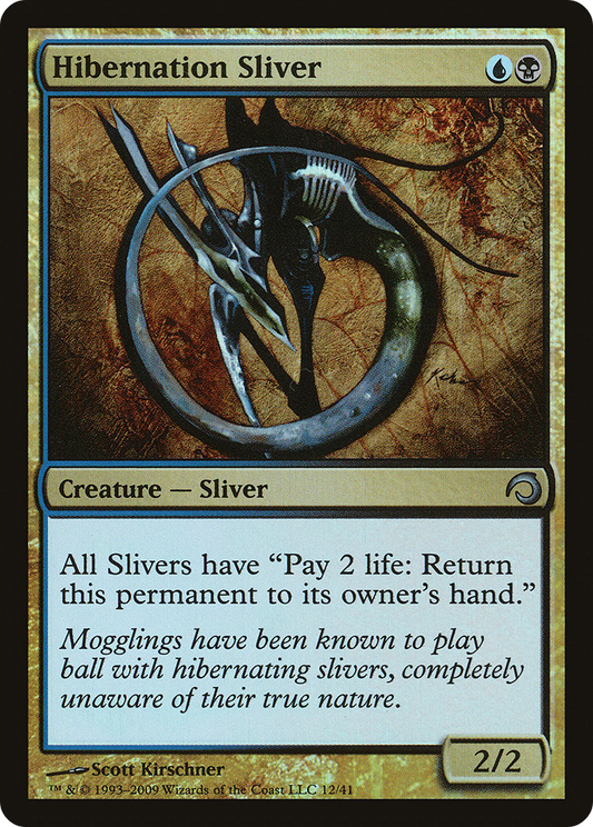 Hibernation Sliver (H09-012) - Premium Deck Series: Slivers Foil