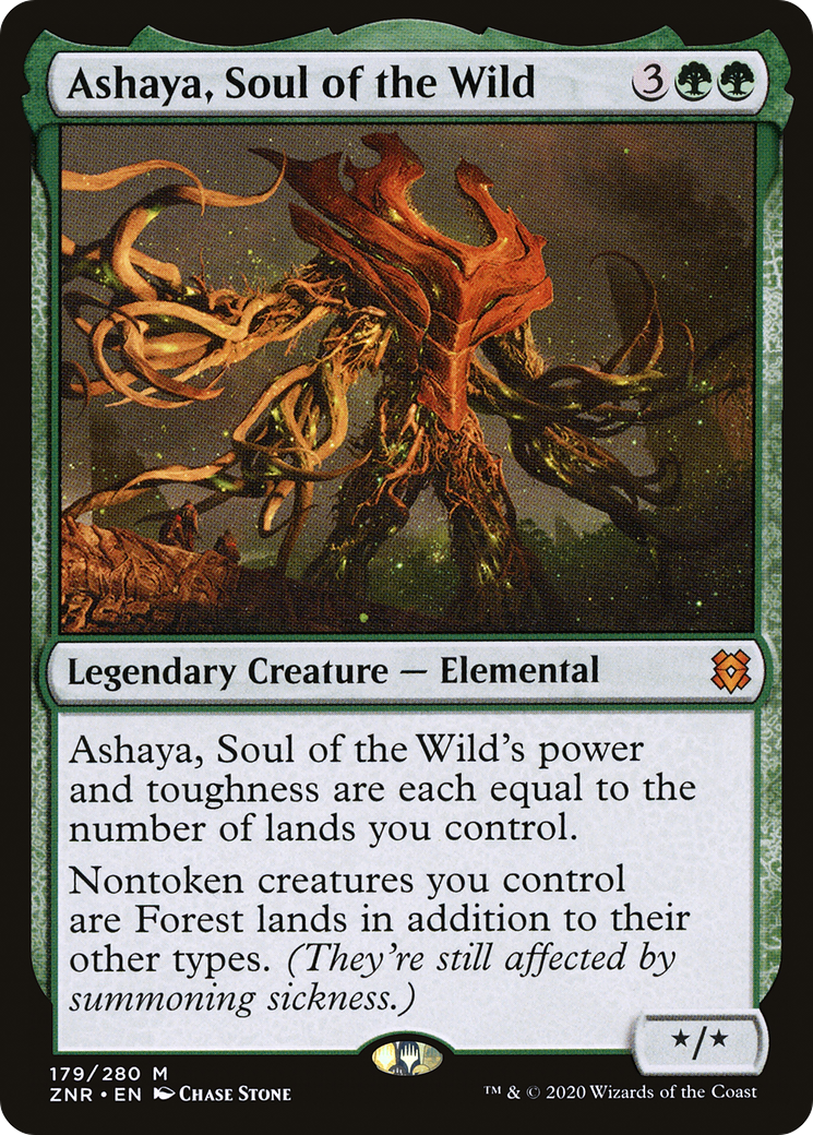 Ashaya, Soul of the Wild (ZNR-179) - Zendikar Rising