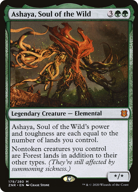 Ashaya, Soul of the Wild (ZNR-179) - Zendikar Rising