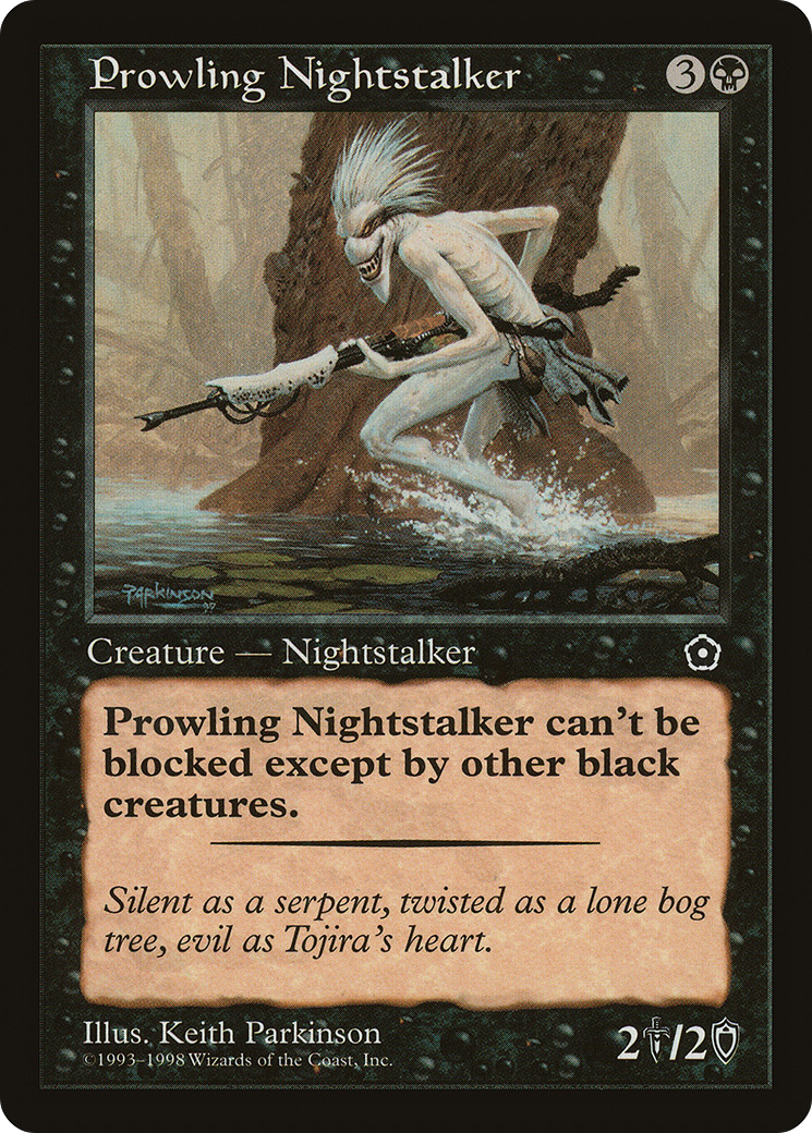 Prowling Nightstalker (P02-083) - Portal Second Age