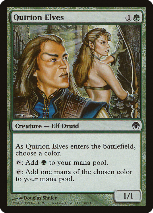 Quirion Elves (DDE-039) - Duel Decks: Phyrexia vs. the Coalition