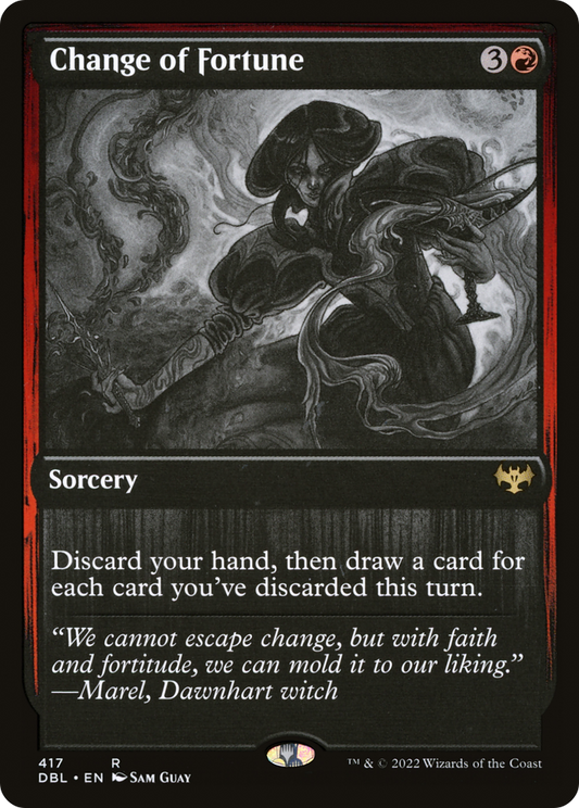 Change of Fortune (DBL-417) - Innistrad: Double Feature Foil