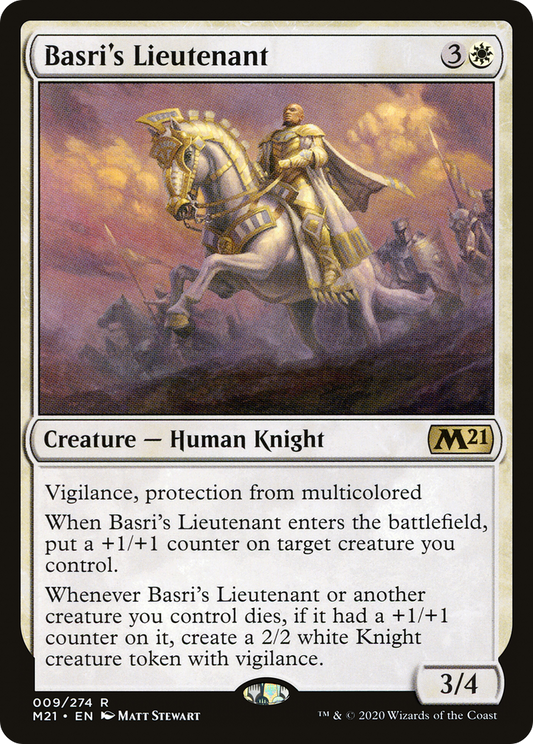 Basri's Lieutenant (M21-009) - Core Set 2021 Foil