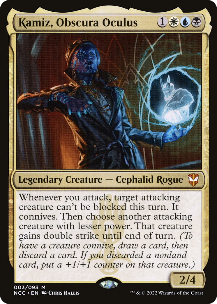 Kamiz, Obscura Oculus (NCC-003) - New Capenna Commander Foil