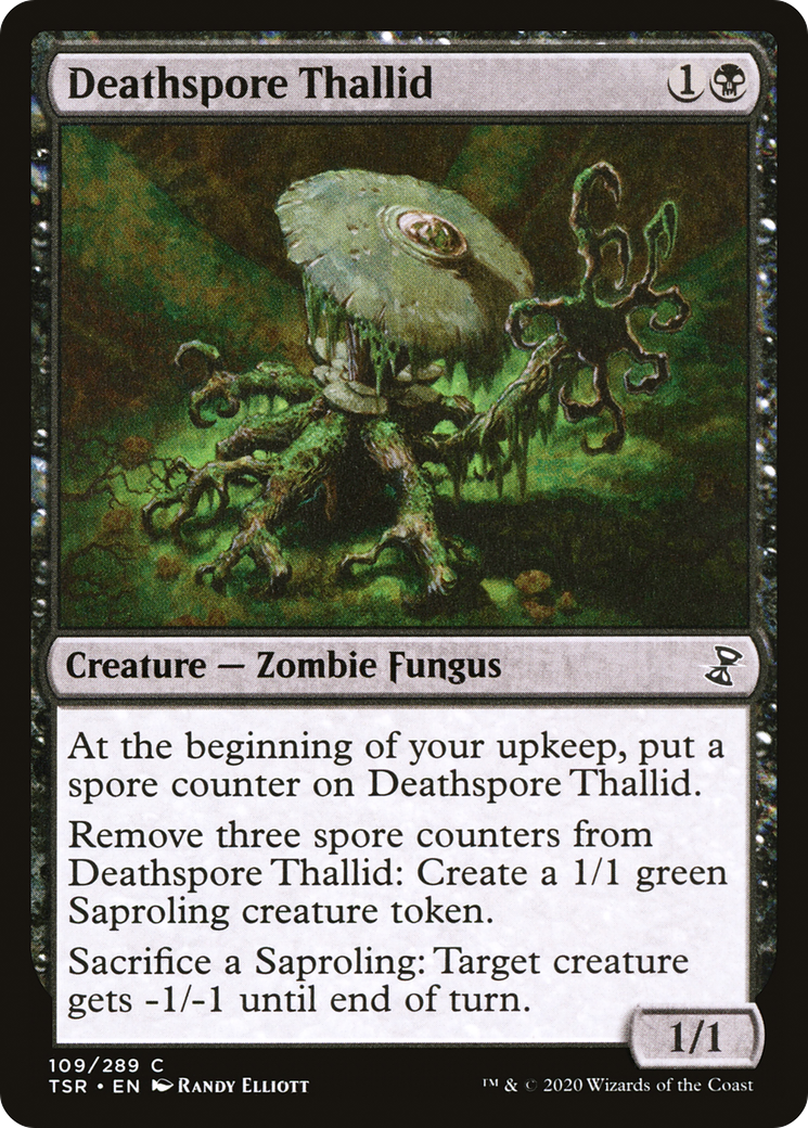 Deathspore Thallid (TSR-109) - Time Spiral Remastered Foil