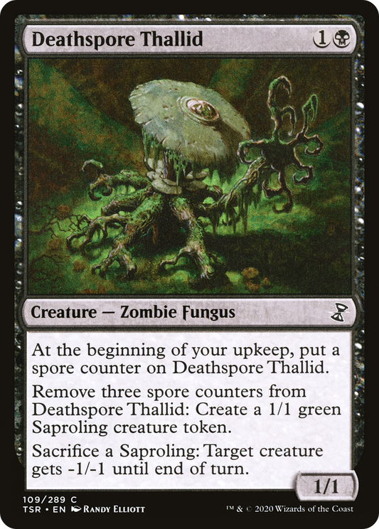 Deathspore Thallid (TSR-109) - Time Spiral Remastered Foil